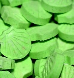 MDMA Pills Green Shell 200mg